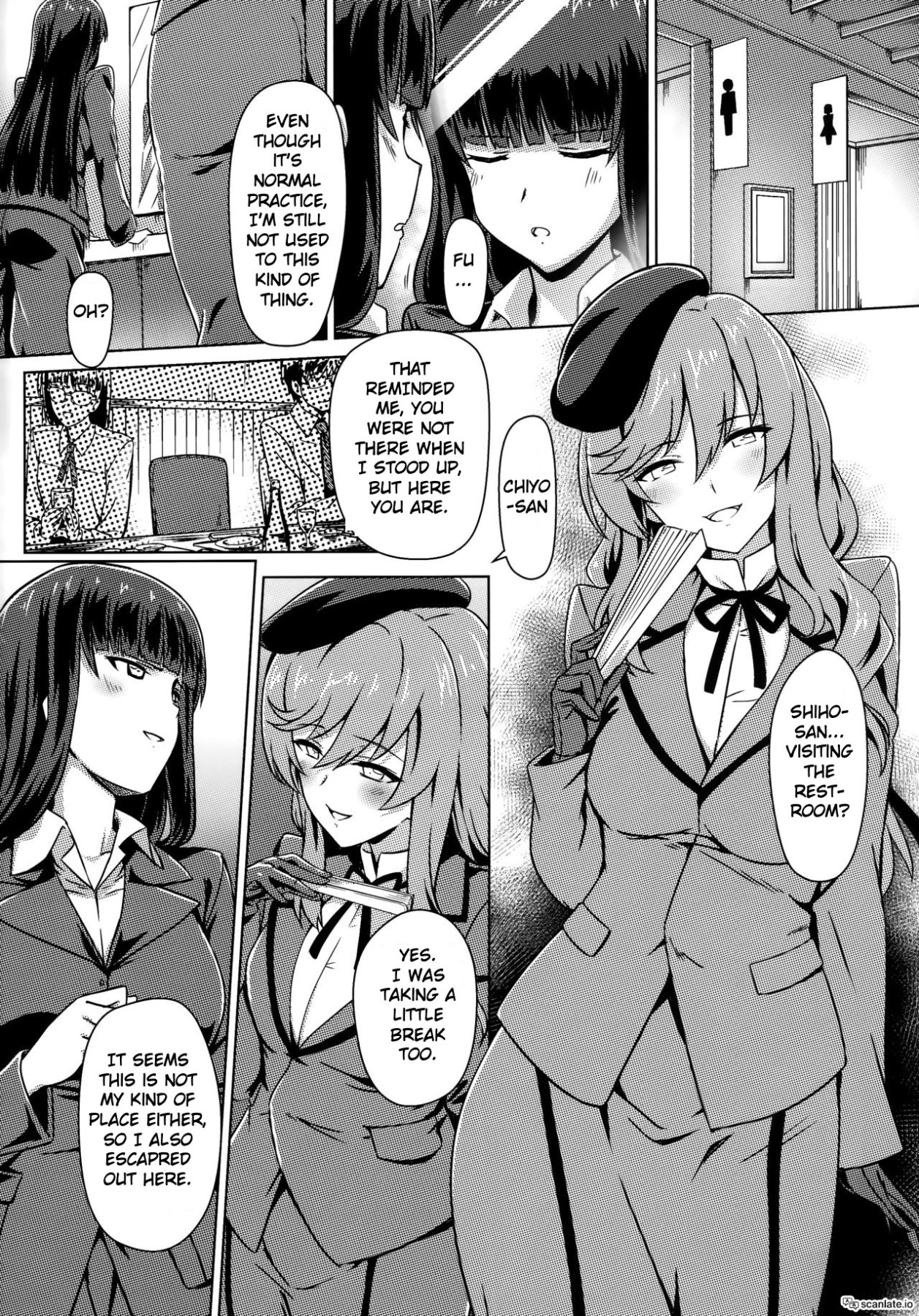 Hentai Manga Comic-Entertaining The Family Heads On Business Trip-Read-3